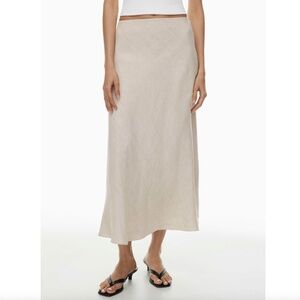 Babaton - Slip Linen Maxi Skirt (NWOT)